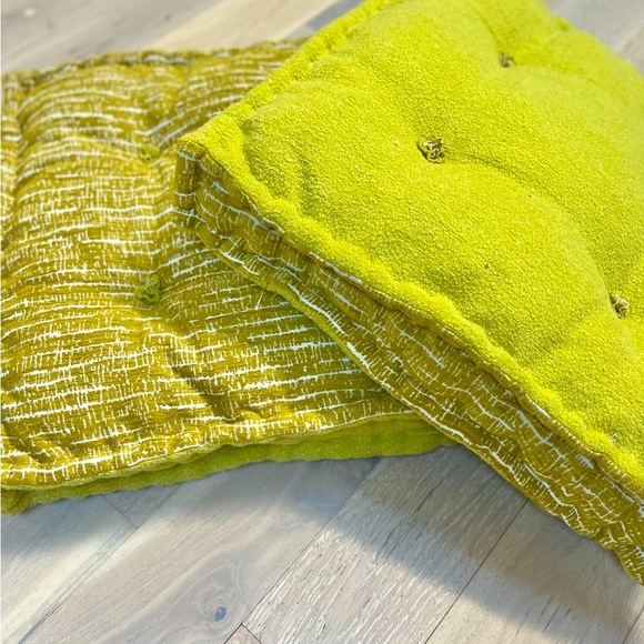 Handmade floor cushion. Luxury fabric 🫶🏻🧘‍♀️ - Picture 2 of 4